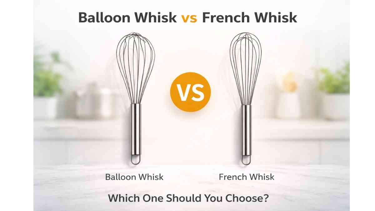 Balloon Whisk Vs French Whisk