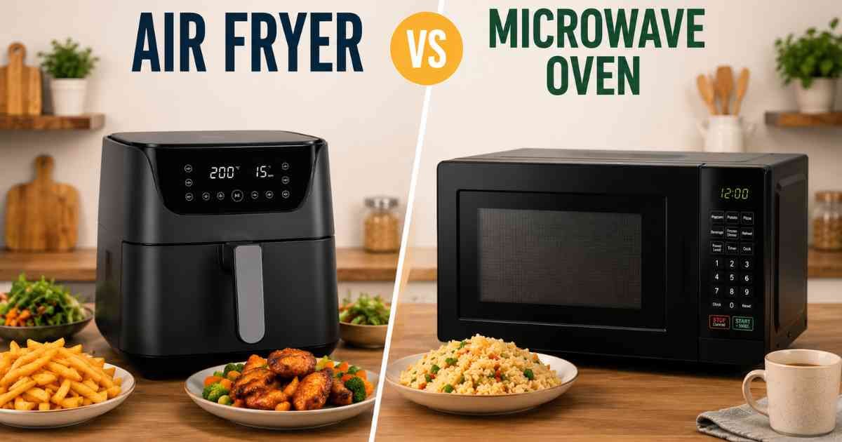 air fryer vs microwave oven