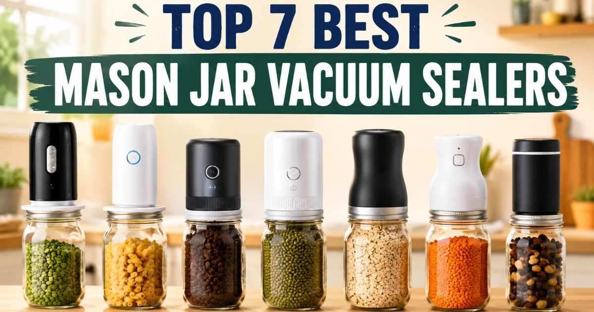 best mason jar vacuum sealers