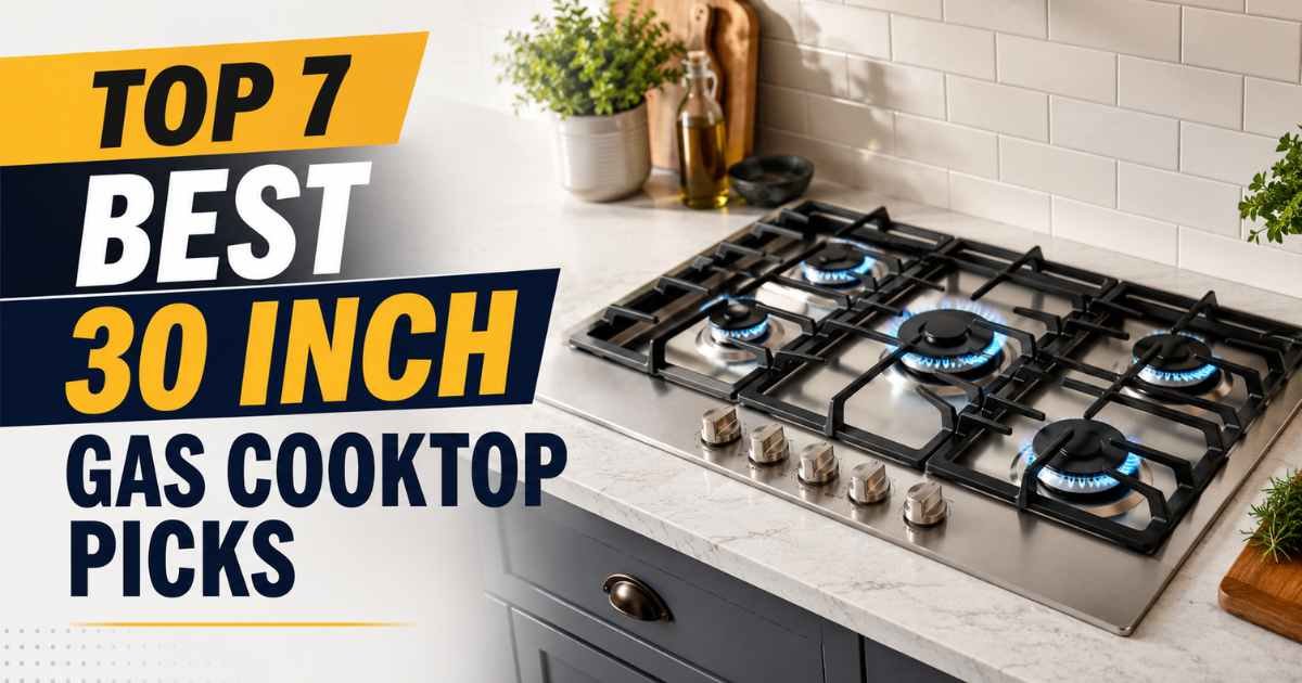 best 30 inch gas cooktop