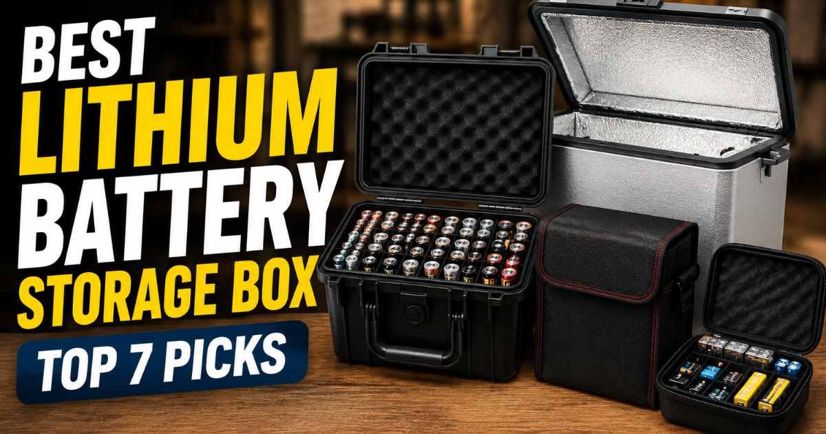 best lithium battery storage box​