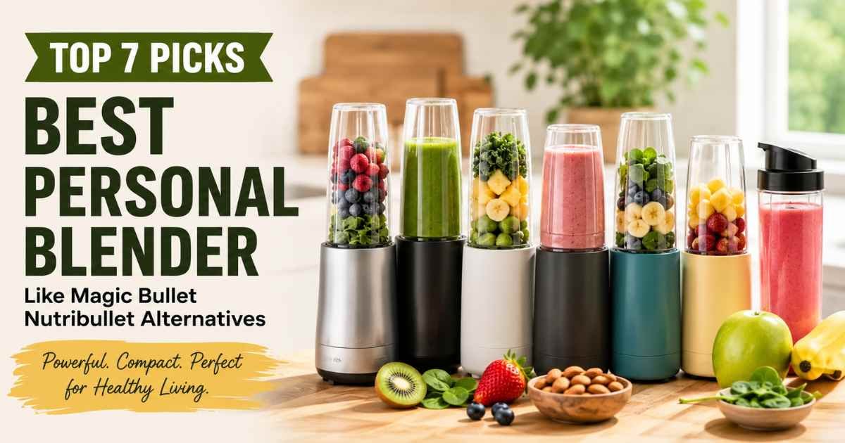 best personal blender like magic bullet nutribullet alternatives