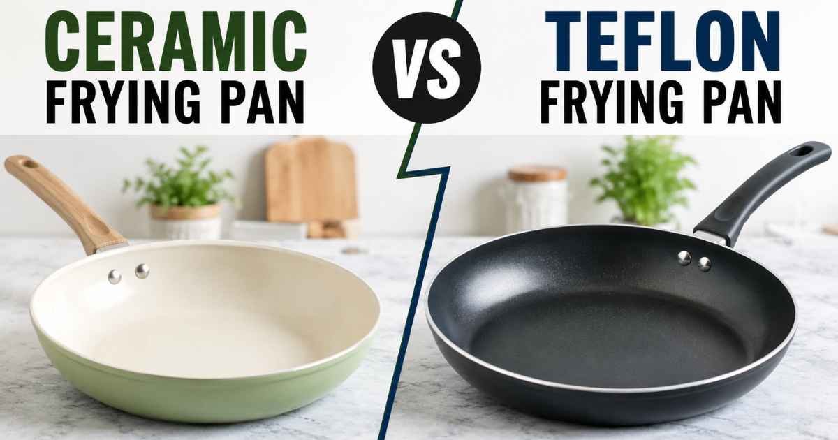 Ceramic Frying Pan vs Teflon: Which Is Better in 2026?