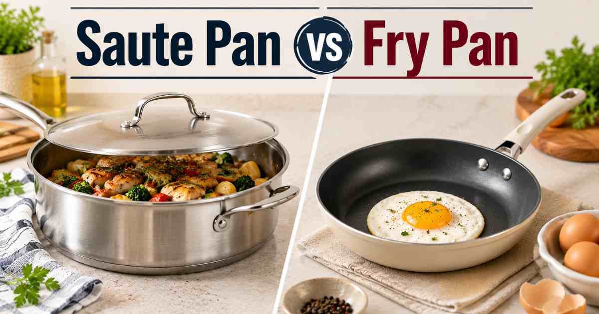Saute Pan vs Fry Pan 2026: Which One Is Actually Worth It?