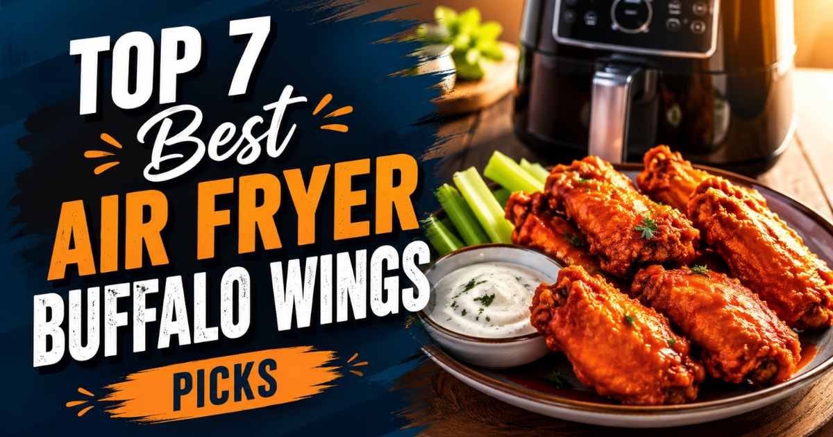 Top 7 Best Air Fryer Buffalo Wings Picks in 2026 – Full Review