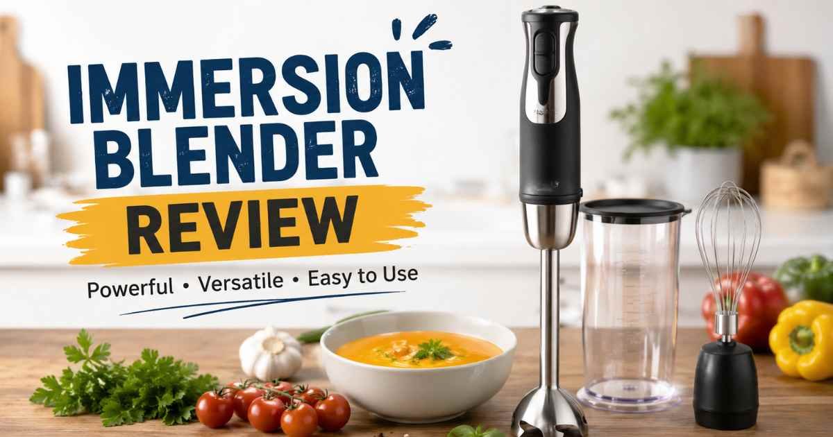 Ninja Immersion Blender Review