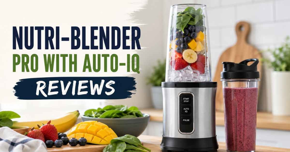Ninja Nutri-Blender Pro with Auto-iQ Reviews