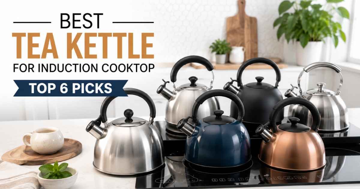 Best Tea Kettle for Induction Cooktop: Top 6 Picks 2026