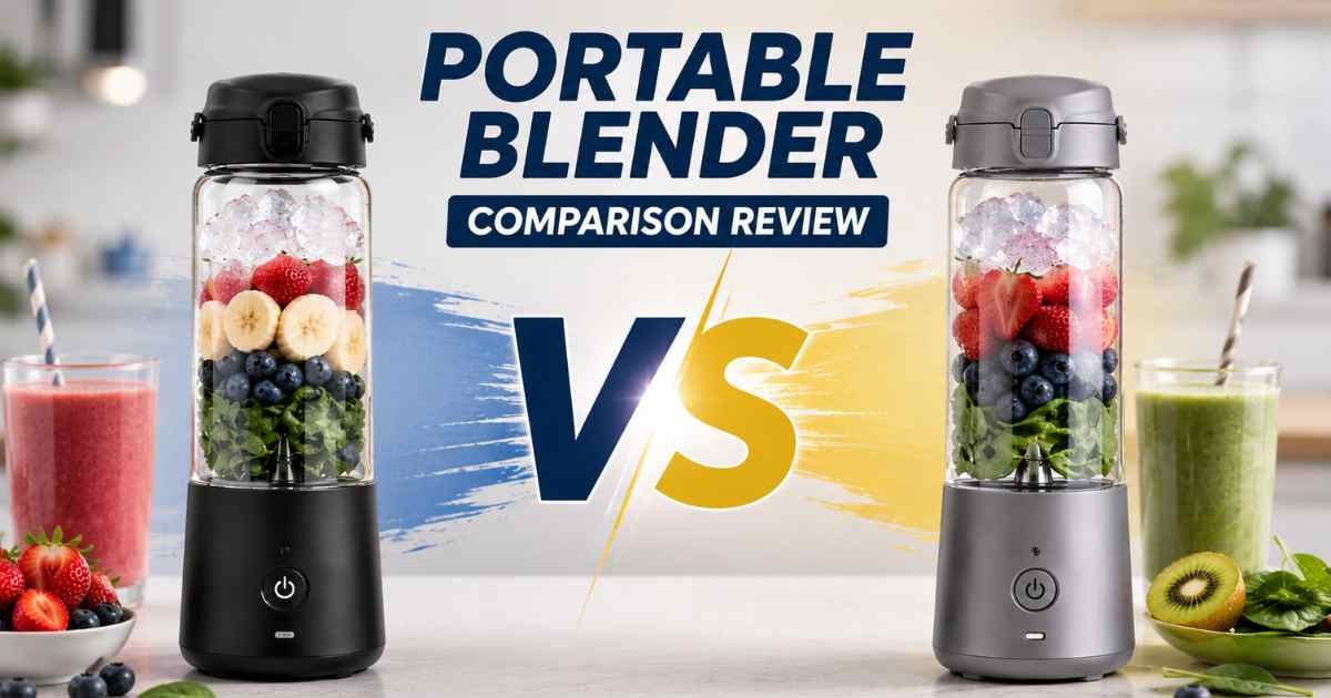 ninja portable blender vs nutribullet portable blender review