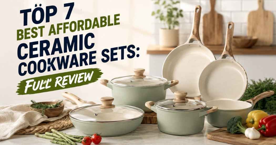 Top 7 Best Affordable Ceramic Cookware Sets in 2026: Full Review