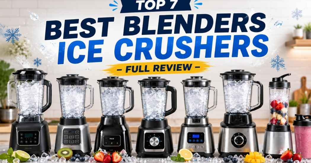 Top 7 Best Blenders Ice Crushers in 2026 – Full Review