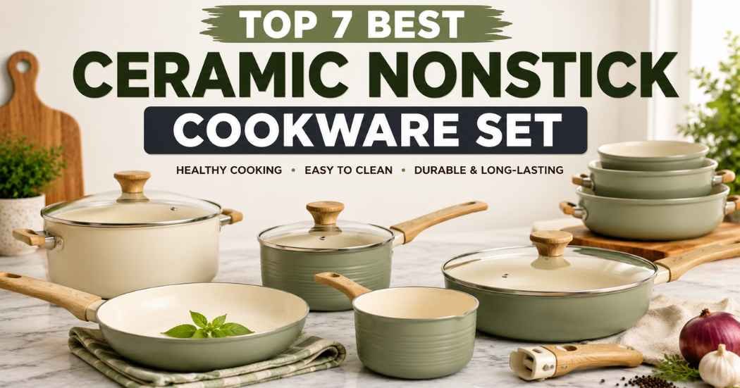 Top 7 best ceramic nonstick cookware set for 2026