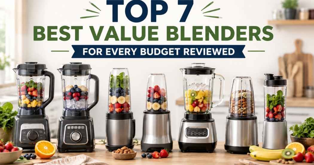 Top 7 Best Value Blenders in 2026 for Every Budget Reviewed
