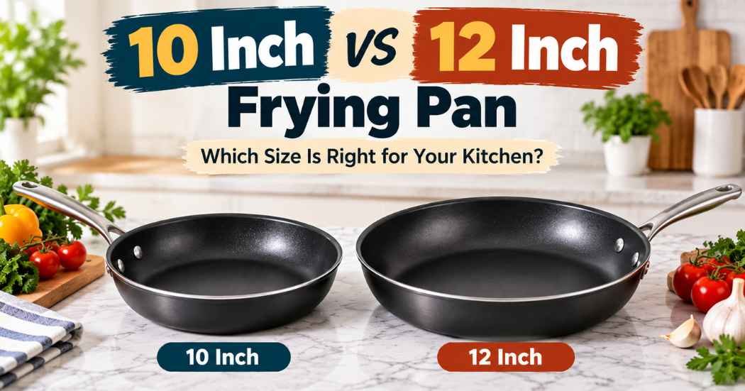 10 Inch vs 12 Inch Frying Pan: Best Size for 2026