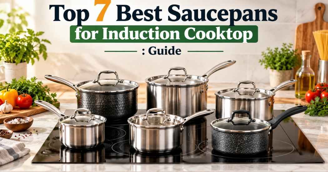 Top 7 best saucepans for induction cooktop  in 2026: Guide