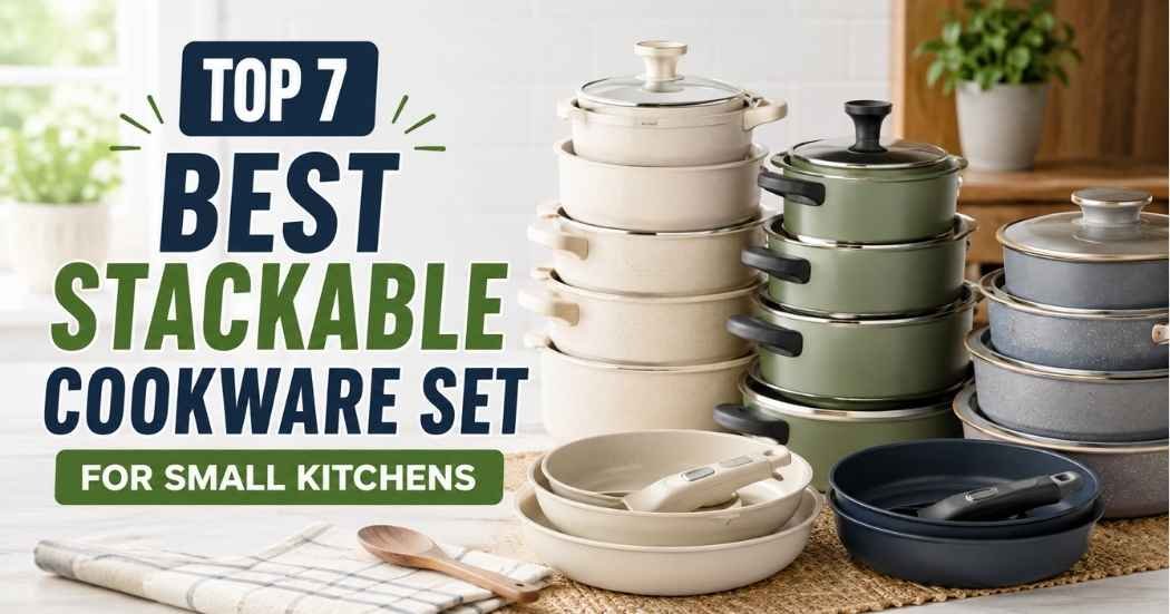 Top 7 Best Stackable Cookware Set for Small Kitchens 2026