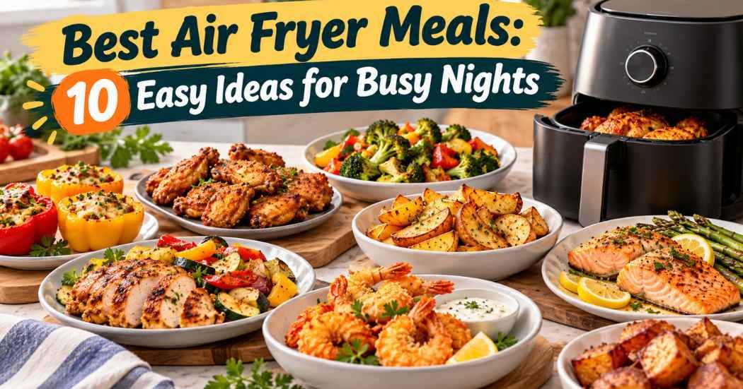 Best Air Fryer Meals: 10 Easy Ideas for Busy Nights