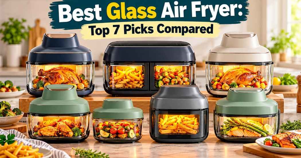 best glass air fryer